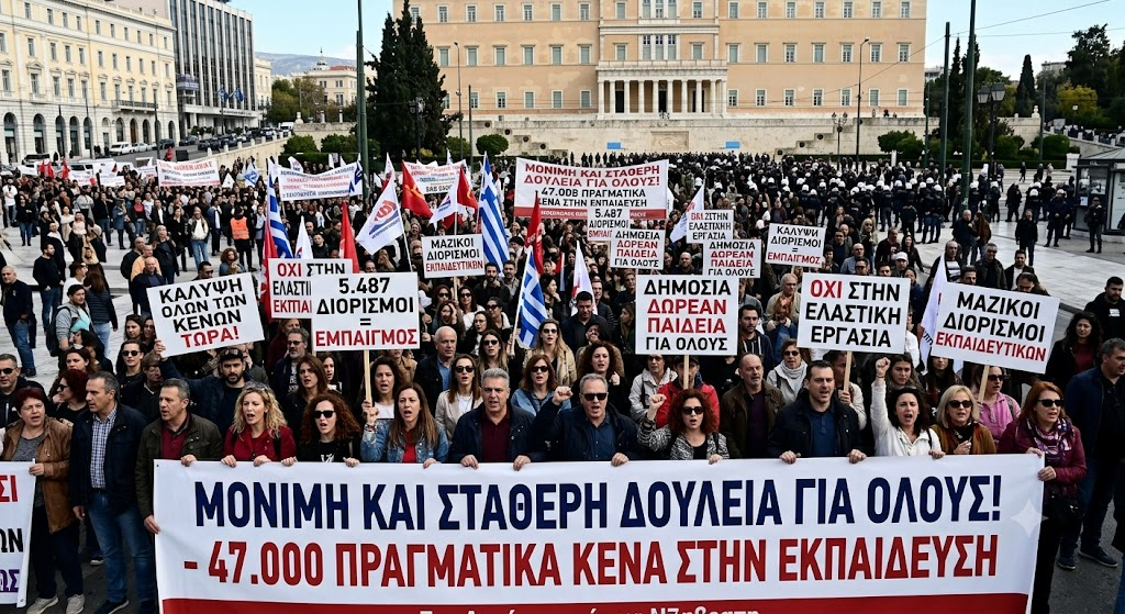 Διορισμοί-σταγόνα στον ωκεανό: 5.487 προσλήψεις απέναντι σε 47.000 πραγματικά κενά!
