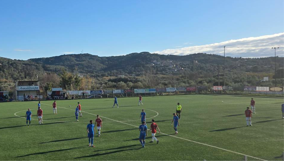 Ο Κρόνος 3 – 0 τον Αχιλλέα Νυμφών