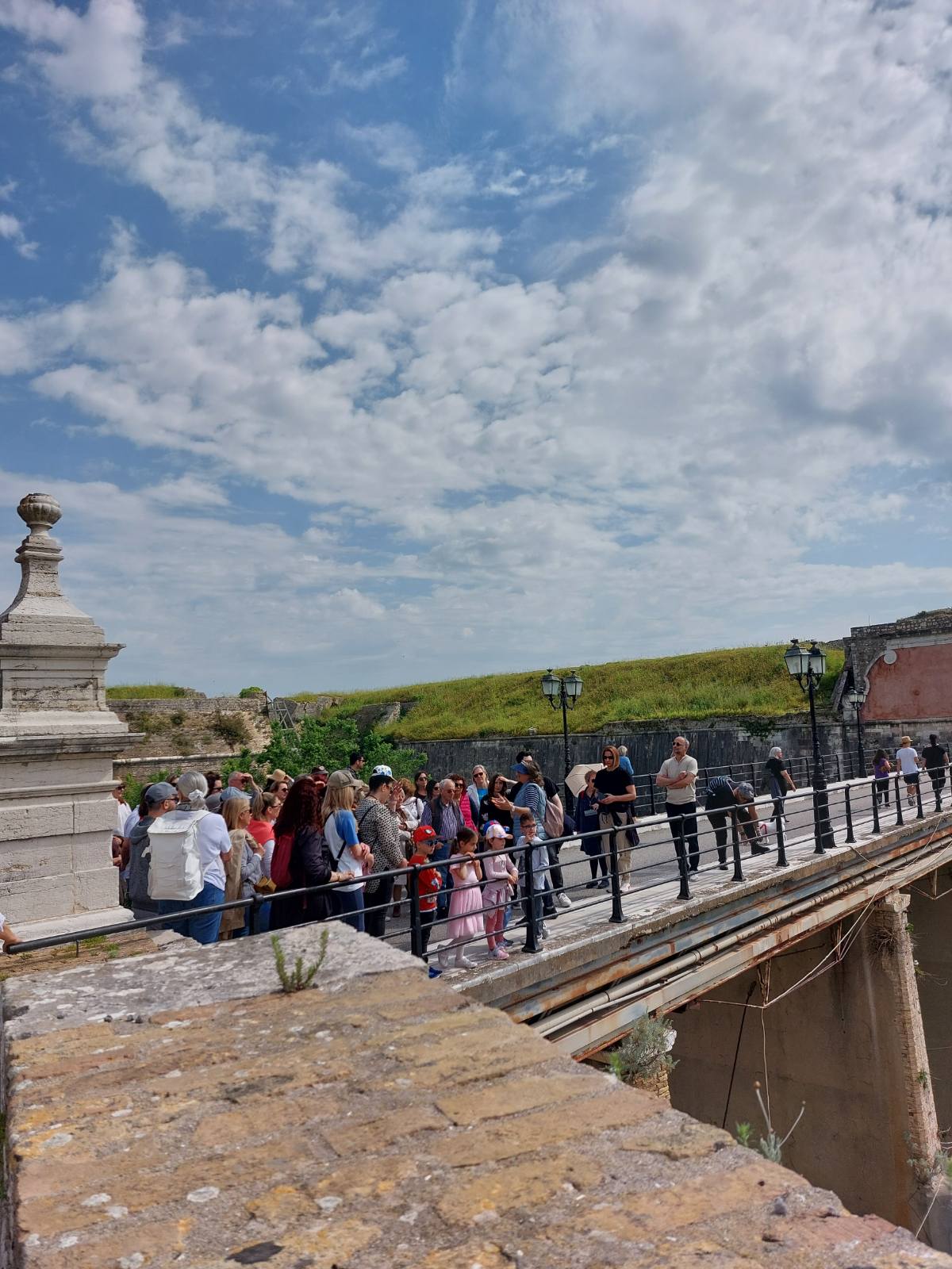 Με επιτυχία η επίσκεψη στο Παλιό Φρούριο 