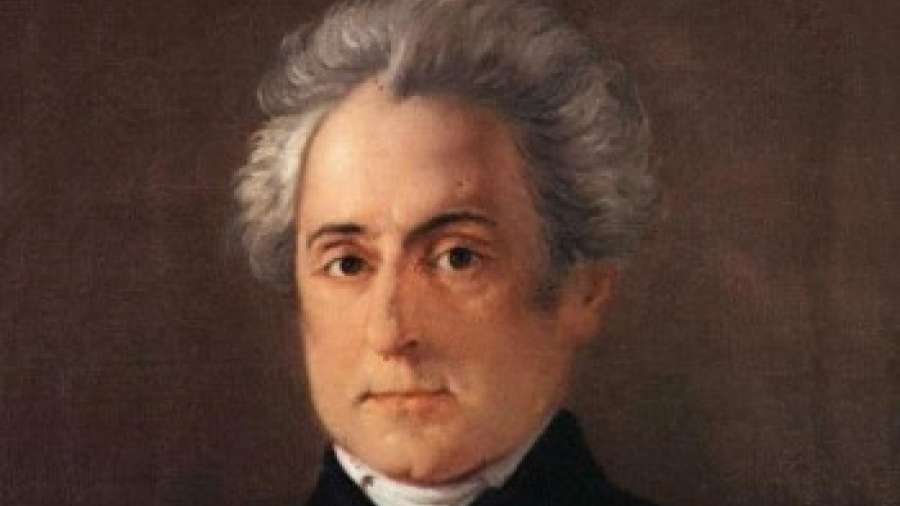 Σαν σήμερα στις 8 Απριλίου του 1798 γεννήθηκε ο Διονύσιος Σολωμός
