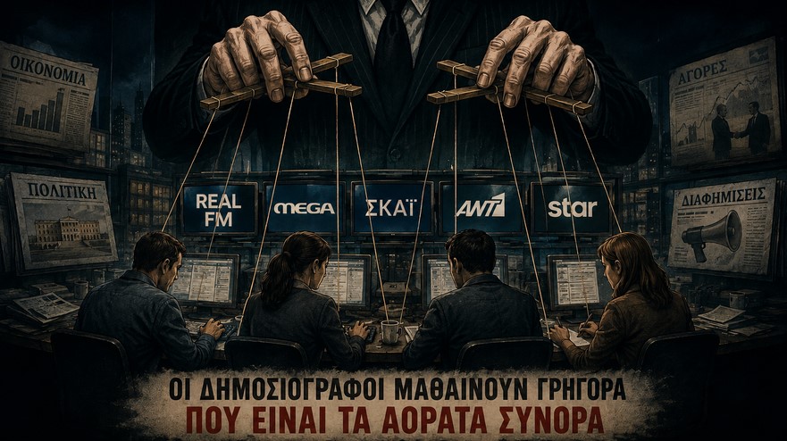 Η «τέταρτη εξουσία» και η ψευδαίσθηση της πολυφωνίας