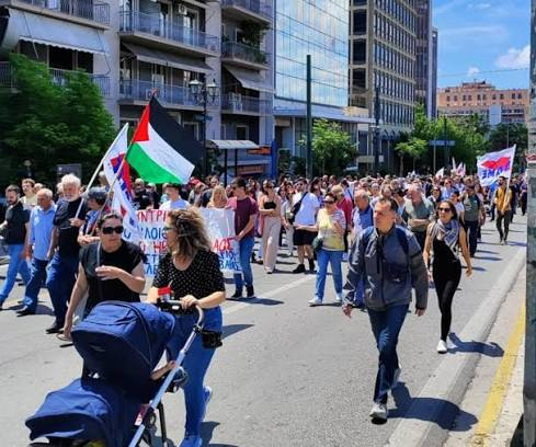 FREE PALESTINE, φωνάξτε, σας ακούμε στην Παλαιστίνη