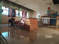 Εικόνες ντροπής από πλημμυρισμένη αίθουσα Δημοτικού Σχολείου στην Κέρκυρα