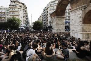 Ηχηρό μήνυμα ενάντια στη καταστολή και την πανεπιστημιακή αστυνομία στη Θεσσαλονίκη