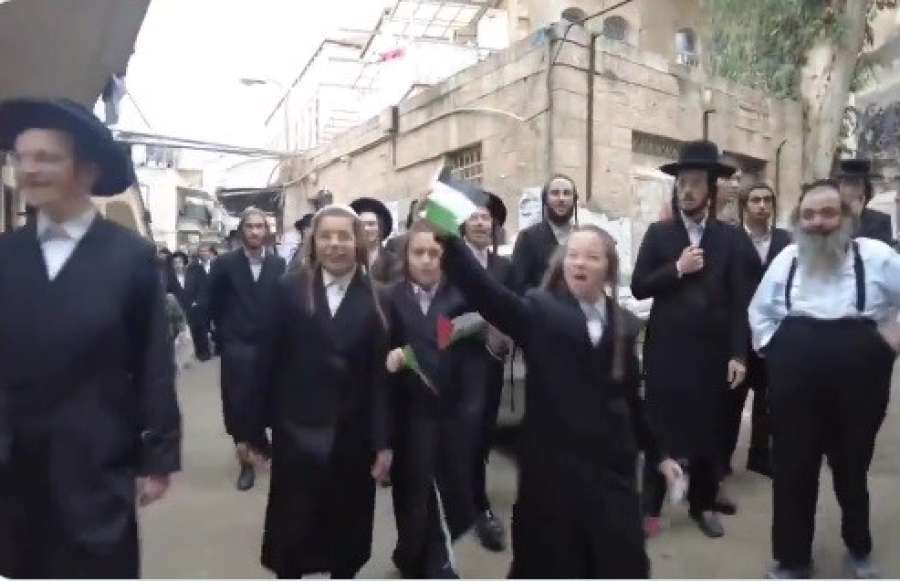 Αντισιωνιστές Εβραίοι στην Ιερουσαλήμ αλληλέγγυοι στην Παλαιστίνη (BINTEO)