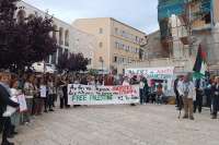 Δυναμικό συλλαλητήριο πραγματοποιήθηκε στην Ανουτσιάτα για την Παλαιστίνη (ΦΩΤΟ)