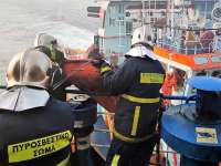 Κέρκυρα: Συγκλονιστικές εικόνες από τον εντοπισμό της απανθρακωμένης σορού στο φλεγόμενο πλοίο - Αγωνία για τους υπόλοιπους 10 αγνοούμενους