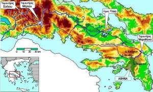  Το εξωτερικό υδροδοτικό σύστημα της Αθήνας [1]