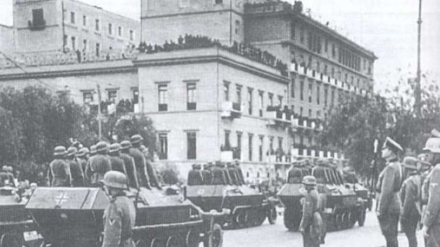 27 Απριλίου 1941: Οι Γερμανοί παρελαύνουν στην Αθήνα (φωτο και βίντεο)