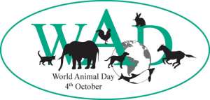 4 Οκτώβρη Παγκόσμια Ημέρα των Ζώων