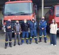 Περιοδεία στο Γυμνάσιο & Λύκειο Αγρού & στο Πυροσβεστικό κλιμάκιο Βόρειας Κέρκυρας