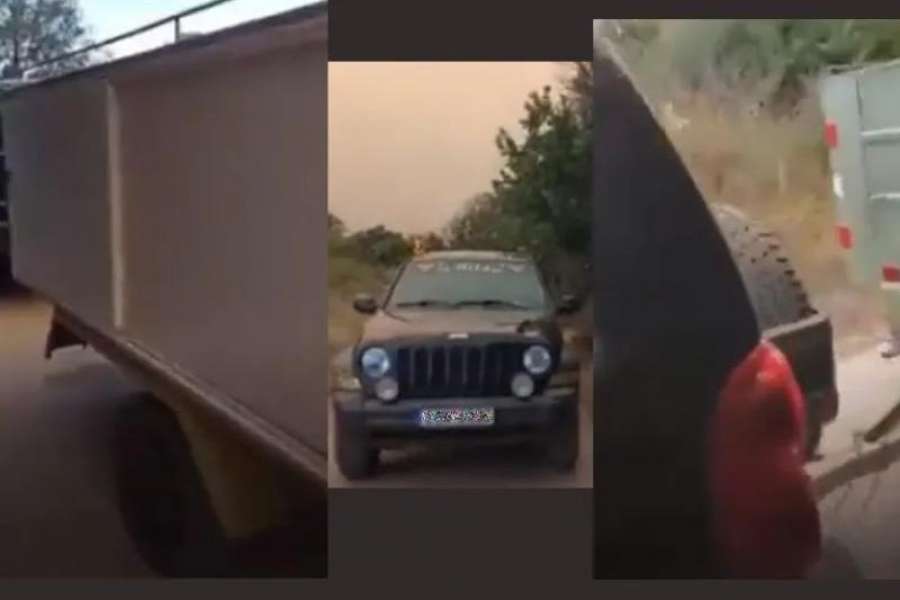 Ανατριχιαστικό βίντεο: Κυνηγός κεφαλών κλείδωσε μετανάστες σε τρέιλερ φορτηγού