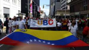 Μεγάλη διαδήλωση εκπαιδευτικών στο Καράκας