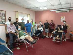 Μεγάλη  ανταπόκριση στην18η εθελοντική αιμοδοσία του Πολιτιστικού Συλλόγου Νεοχωρίου Λευκίμμης