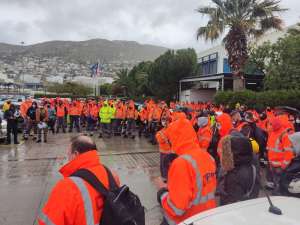 Κλειστό το εμπορικό λιμάνι του Πειραιά - Νέες κινητοποιήσεις εργαζομένων της Cosco