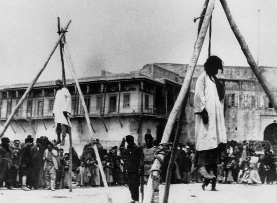 Η γενοκτονία των Αρμενίων         Η πρώτη γενοκτονία του 20ου αιώνα, με τη συστηματική εξόντωση ενάμισυ εκατομμυρίου ανθρώπων από τις Οθωμανικές αρχές την τριετία 1915-1918. Υπήρξε ο προάγγελος του Εβραϊκού Ολοκαυτώματος, κατά τη διάρκεια του Β&#039; Παγκ