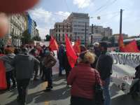 Mαχητική κινητοποίηση στην Κλαυθμώνος για την παγκόσμια μέρα της γυναίκας BINTEO - ΦΩΤΟ