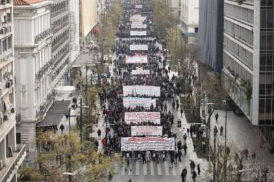 Πλημμύρισαν οι δρόμοι ομορφιά με ένα μεγάλο ΟΧΙ στα Ιδιωτικά!