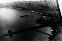 Η αεροπορική επιδρομή των Ιταλών και η βύθιση των πλοίων «Σουζάνα» και «Προύσα» στην Κέρκυρα 5 Απρίλη 1941  - ΦΩΤΟ