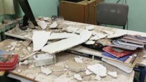 Παρέμβαση εισαγγελέα για τη νέα κατάρρευση οροφής σε σχολείο του Βόλου