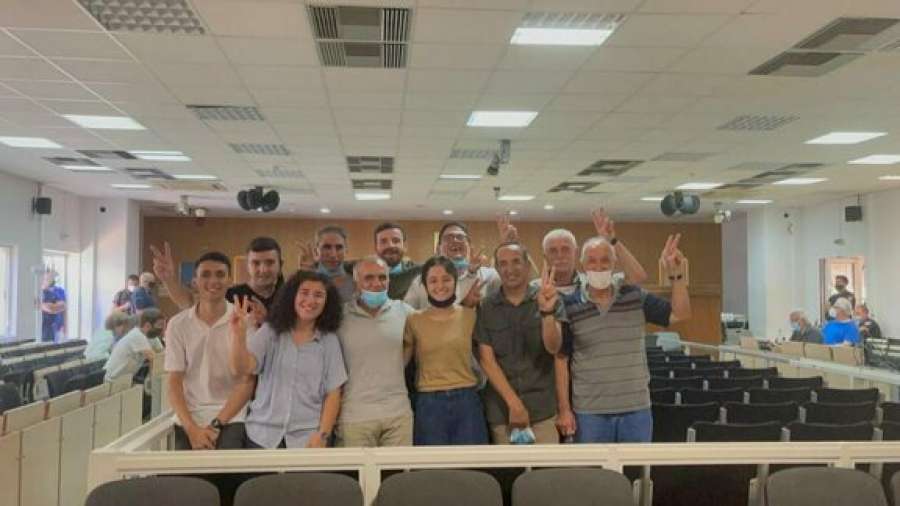 Εκπαιδευτικοί - φοιτητές -εργαζόμενοι για τη δική των 11 αγωνιστών απεργών πείνας από την Τουρκία