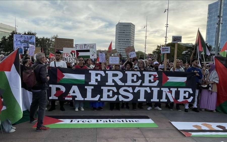 Ανακοίνωση των Εργατικών Συνδικάτων της Παλαιστίνης FREE PALESTINE STOP THE GENOCIDE