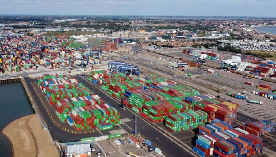 Οι εργαζόμενοι στο μεγαλύτερο λιμάνι εμπορευματοκιβωτίων Felixstowe του Ηνωμένου Βασιλείου ξεκινούν 8ήμερη απεργία