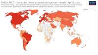 Στην 42η θέση η Ελλάδα στην κατάταξη του παγκόσμιου εμβολιασμού κατά της Covid-19