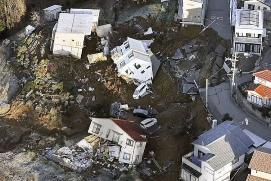 Στους 48 ανήλθε ο αριθμός των νεκρών από τον φονικό σεισμό των 7.6 R στην Ιαπωνία