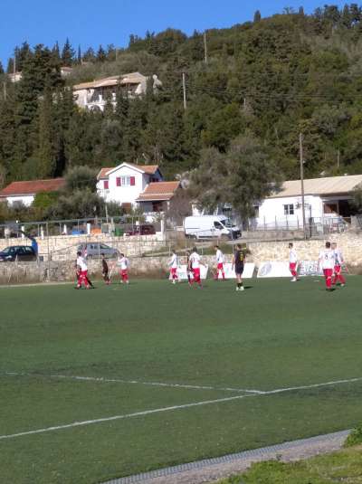 Από τον αγώνα ΑΟ Παξοί - Όλυμπος 0 - 1