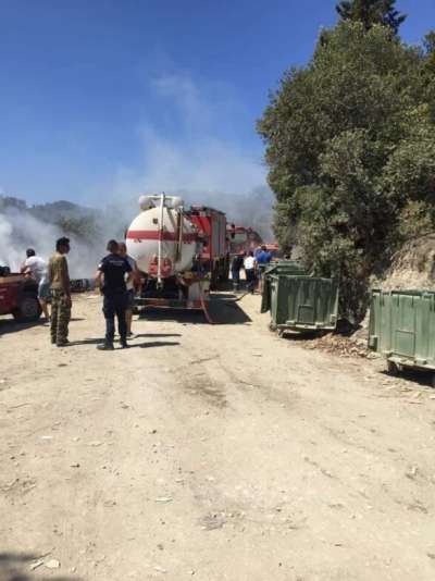 Έγκαιρη επέμβαση της Πυροσβεστική σε φωτιά στον Κάβο