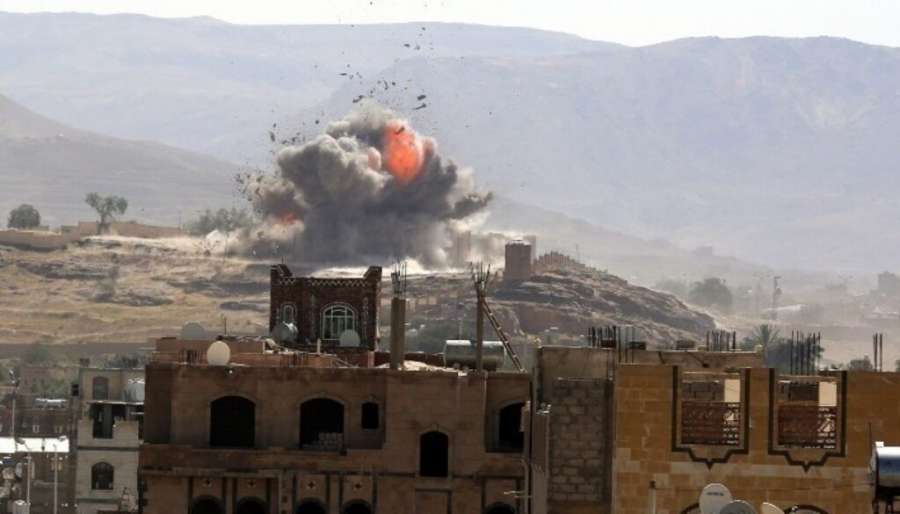 Αεροπορικές επιθέσεις της Σαουδικής Αραβίας στην Υεμένη κατά θέσεων των Χούθι